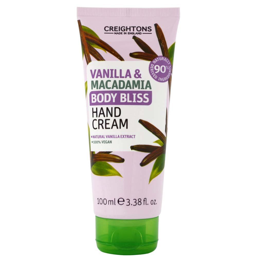 Body Bliss Vanilla & Macadamia Hand Cream 100ml – Handsanitiser